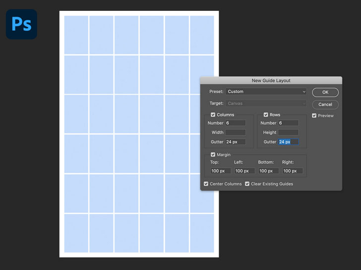 Create a Grid Layout in Adobe Illustrator 