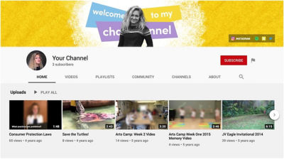 How To Create Youtube Channel Art Make It With Adobe Creative Cloud