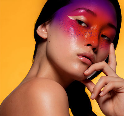 How make high-fashion face paint in Adobe Photoshop